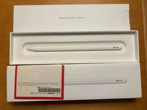 Apple Pencil Eingabestift (2. Generation) - Weiß in OVP A2051 Schöner Zustand - Bild 1 von 7