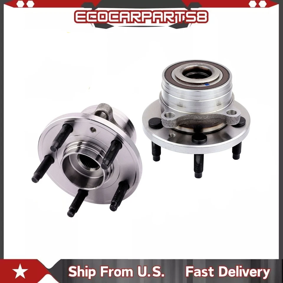 2Pcs Wheel Hub Bearings Assembly Front or Rear For Ford Explorer 2011 2012-2019 - Изображение 1 из 1