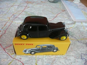 CITROËN Traction 11 BL Noire DINKY ATLAS réf 24 N 1/43 en boite - Picture 1 of 2