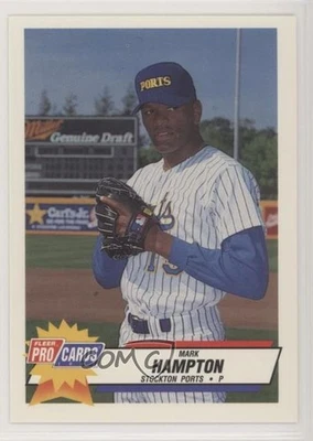 1993 Fleer ProCards Minor League Mark Hampton #740 - Image 1 of 2