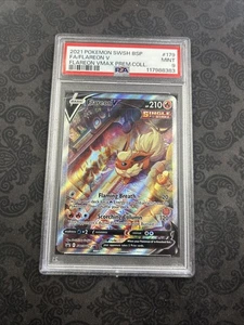 PSA 9 Flareon V SWSH #179 Alternative Art Black Star Promo Pokemon - Bild 1 von 2