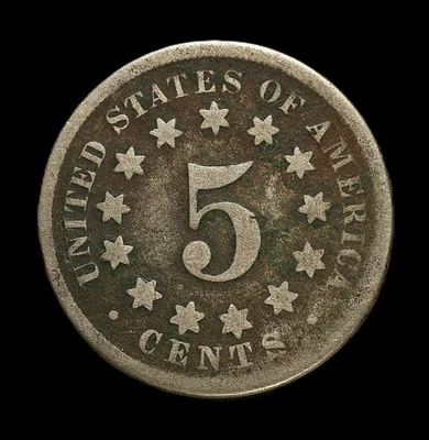 1867 Shield Nickel - Image 1 of 2