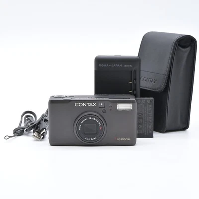 Contax TVS Black Digital Titan Compact Camera [Near Mint] #10396 - Image 1 of 4