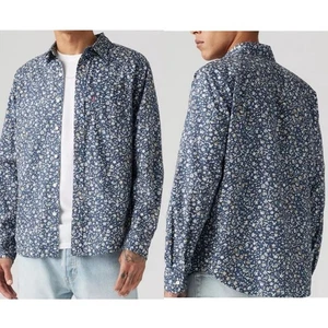 Levi’s Classic One Pocket Standard Fit Floral Button Down Shirt NWT 3Xl - Picture 1 of 7