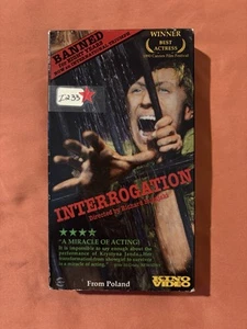 Interrogation (VHS, 1991) Richard Bugajski Banned Polish Foreign Film - Picture 1 of 4
