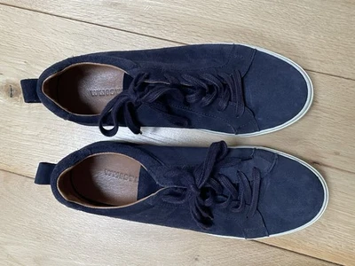Whistles Navy Suede Trainers Shoes Size 6 / 39 - Image 1 of 4