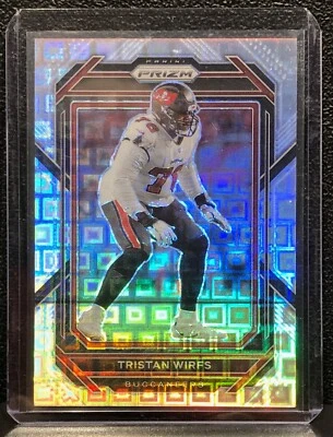 2022 PANINI PRIZM TRISTAN WIRFS, #277, ROOKIE, PANDORA PRIZM, SERIAL #288/400 - Image 1 of 3