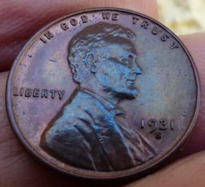 JUST REDUCED!! # 1 SEMI-KEY 1931-S LINCOLN CENT CHOICE RB UNCIRCULATED - Picture 1 of 2