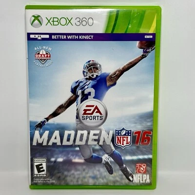 Madden NFL 16 Xbox 360 CIB 2016 - Image 1 of 4