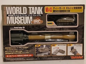 Rare Takara 1:144 World Tank Museum remote control IRC King Tiger II WR-03 - Picture 1 of 16