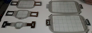 EMBROIDERY HOOP SET 5 PCS. EPF60 EPF100 EPF180 EPF300 fits BABYLOCK EMP6 BMP6 - Picture 1 of 2