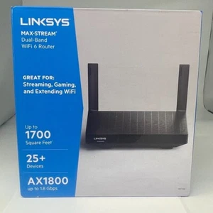Linksys MR7350 AX 1800 Max-Stream Dual-Band Wi-Fi 6 Router NEW Open Box - Picture 1 of 6