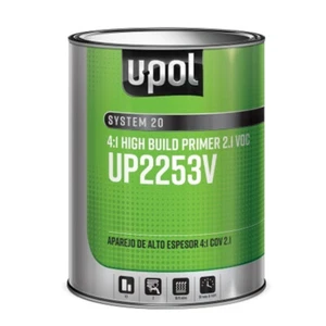 1 Gallon Upol 2.1 VOC 4:1 High Build Primer Spot and Panel Repair UP2253V - Picture 1 of 1