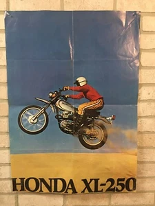 Honda XL-250 Poster 1972 - Picture 1 of 10