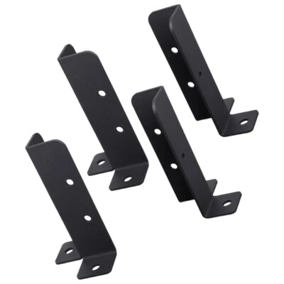 4pcs Post Base Brackets Heavy Duty Brackets Fence Post Base Brackets - Image 1 of 4
