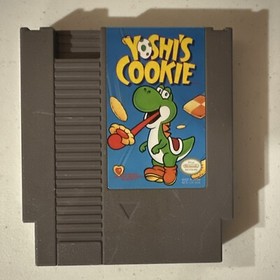 Yoshi's Cookie (NES Nintendo Entertainment System, 1993) Authentic - Nice!