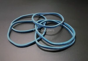 EPDM UV Rubber Band BLUE Use Flowers Garden Outdoors Vegetable Water 90x3x2mm - Picture 1 of 2