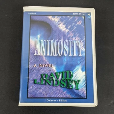 Animosity Unabridged Audiobook by David Lindsey Cassette Tape Novel Collectors - image 1 of 4