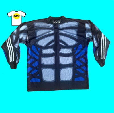 Camiseta de fútbol de portero Adidas años 90 «TERMINATOR» talla XL Foto 1 de 4