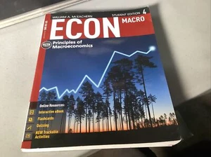 ECON - Principles of Macroeconomics Text Book - Used, Good Condition - Picture 1 of 3