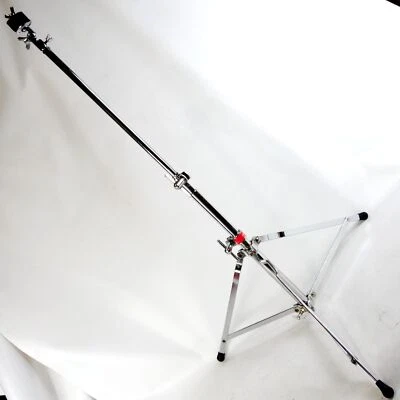 Suporte de prato reto Slingerland Buddy Rich #66 Crash/Ride vintage 69 etiqueta vermelha - Imagem 1 de 4