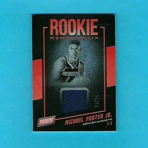 2019 Panini National Convention ROOKIE Relic Dots Lite MICHAEL PORTER JR 15/15 - Picture 1 of 2