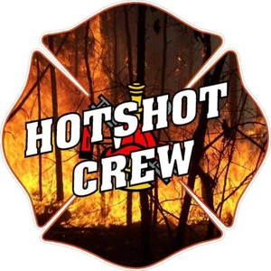 Calcomanía EMS paramédico de rescate maltés reflectante bombero Hot Shot Crew EMS - Imagen 1 de 3