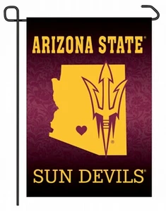 Arizona State Sun Devils 12" x 18" Premium Home State Garden Flag - Picture 1 of 1