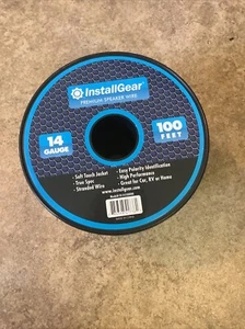Cable de altavoz InstallGear calibre 14 AWG 100 pies especificaciones reales y cable táctil suave - Imagen 1 de 3