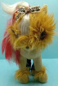 Diva Fashion Puppy Tini Puppini Plush 11" Toffee Brown Yorkie 2008 Stuffed Toy - Picture 1 of 14