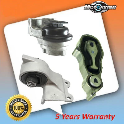 Premium Quality Engine Motor & Auto Trans. Mount 3PCS For Lincoln MKS MKT 3.7L - Image 1 of 4
