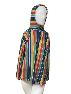 Vintage Rarefind Colorful  Hoodie Jacket  Gianni Carlotti Design Sz S - Image 1 of 4