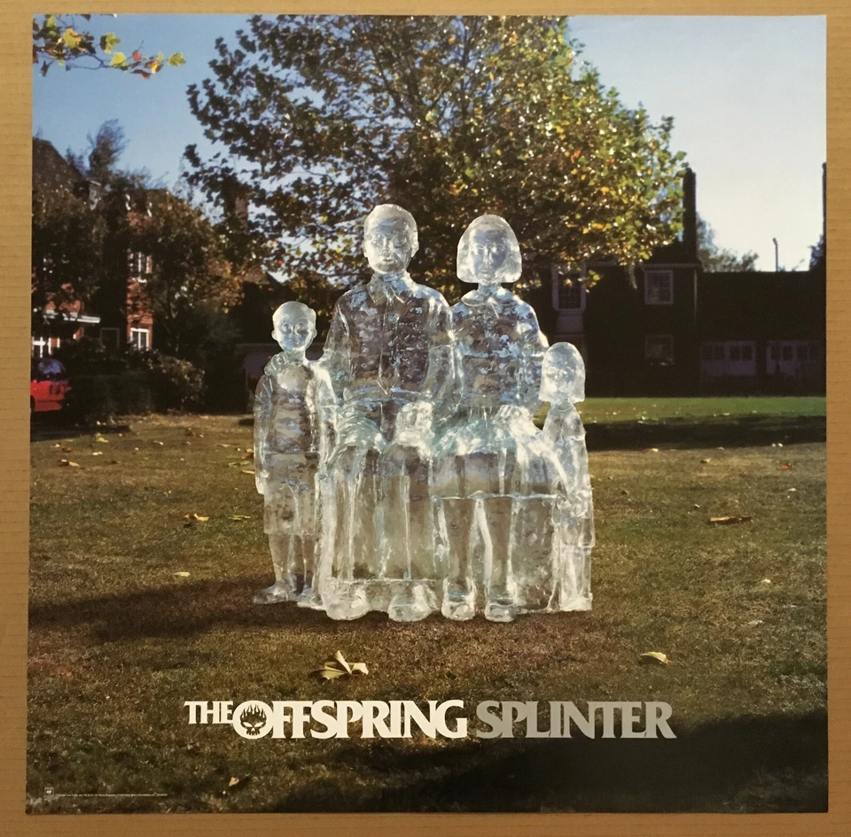 THE OFFSPRING Ultra Rare 2003 LARGE PROMO POSTER for Splinter CD 24x24 MINT USA  - Image 1 of 1