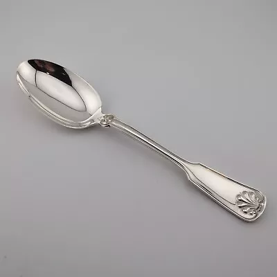 Tiffany Shell & Thread Sterling Silver Serving Spoon - 8 5/8" - No Monogram - Image 1 of 3