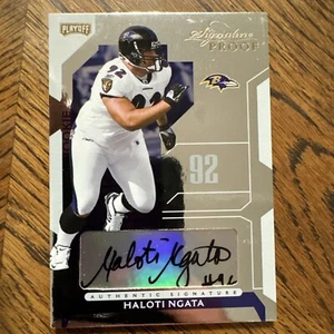 2001 Playoff Preferred Signatures Gold #103 Moran Norris - #'d 28/50 - Picture 1 of 2