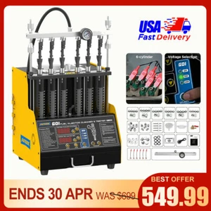 AUTOOL CT400 GDI TSI Fuel Injector Cleaner Tester Ultrasonic Cleaning Machine - Foto 1 di 19
