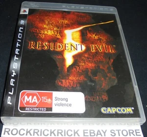 PLAYSTATION 3 GAME RESIDENT EVIL 5 INCLUDES MANUAL (PAL) - Picture 1 of 3