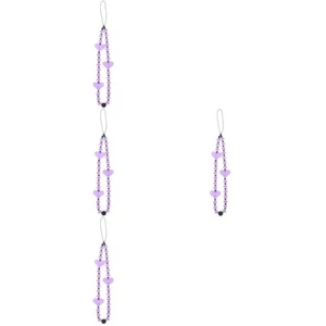 Zestaw 4 łańcuszków do telefonu komórkowego Miss Cellphone Charm Strap Dekoracja - Zdjęcie 1 z 12