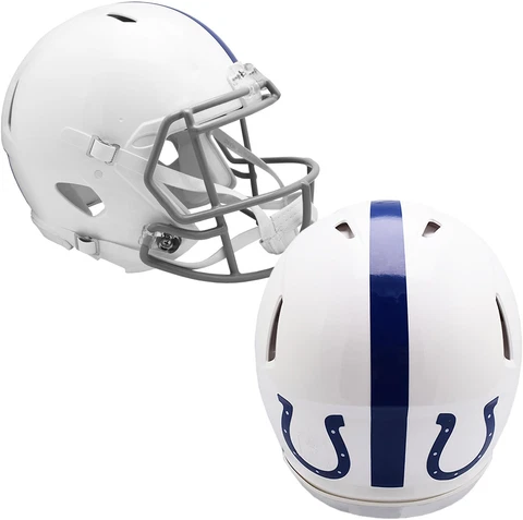 Colts Unsigned Riddell 1956 Throwback Logo Speed Authentic Football Helmet Cover