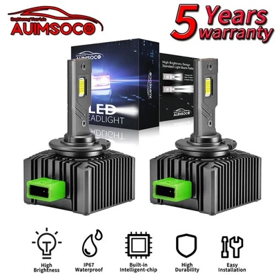 Para Jaguar XKR-S 2012 2014 2015 2 puertas 5,0 L D3S Faro LED HID Bombillas de repuesto Foto 1 de 4