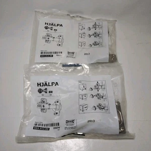 2x IKEA HJALPA Hinge New 603.312.00 Cupboard Door 2013 - Picture 1 of 5