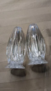 Vintage Mikasa Crystal PARK LANE Salt & Pepper Shakers - Picture 1 of 4