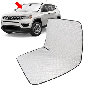 Auto Frontscheibe Windschutzscheibe Sonnenschutz für Jeep Compass 2007-2017 - Picture 1 of 18
