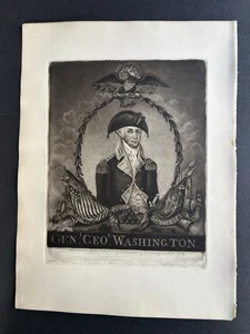 George Washington Original 1904 Frontpiece Groliers Club Mezzotint 425 Examples - Picture 1 of 5