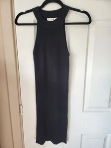 Black Sleeveless Dress, Mango Size 8 - Picture 1 of 4