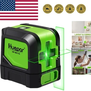 Laser Level, 100ft Self Leveling Green Cross Line Laser for Picture Hanging, ... - Picture 1 of 10