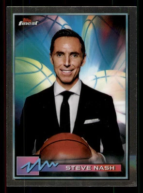 Steve Nash 2021 Topps Finest #38 - Image 1 of 2