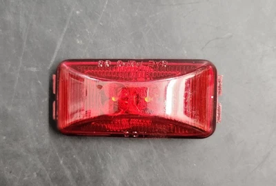 15200R Rojo Rectagular Marcador Luz 1"x2" LOTE DE 4 Foto 1 de 2