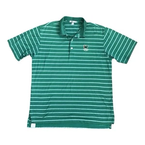 Peter Millar Poloshirt Herren Größe L gestreift grün Pine Valley Golf - Bild 1 von 8