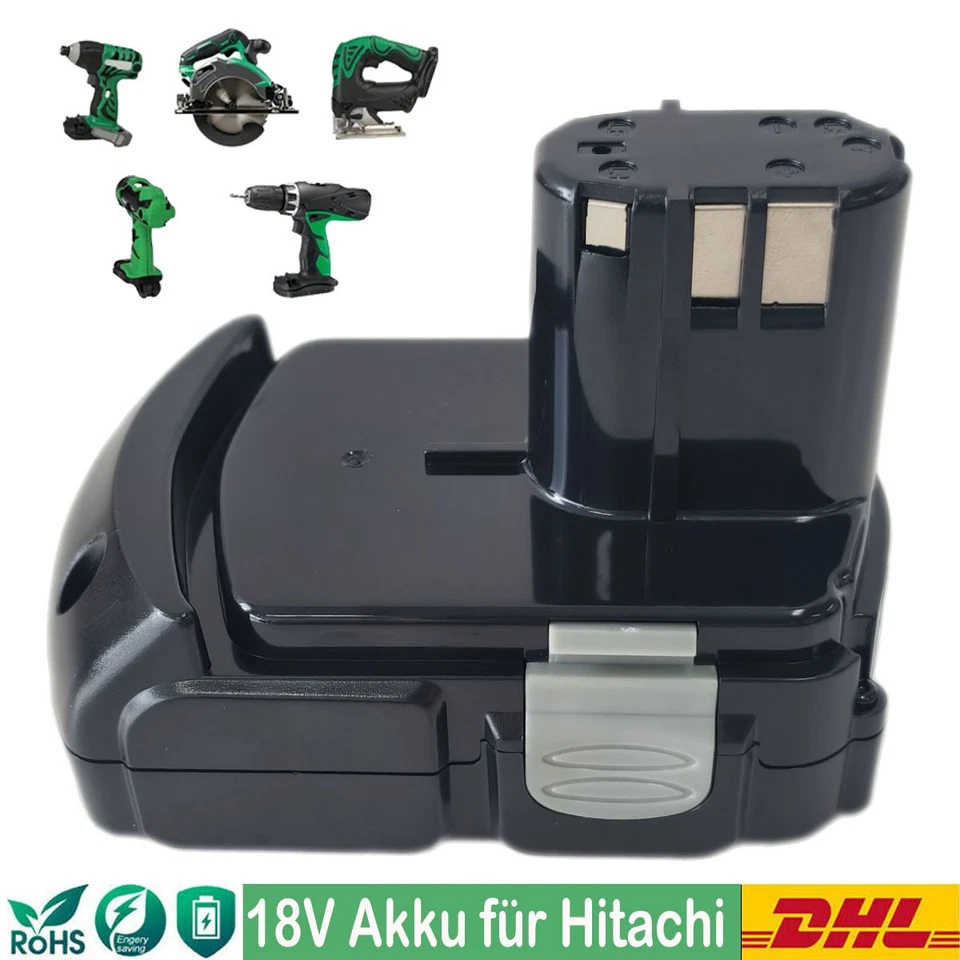 POWER WINGS Akku für Hitachi 18V BCL1815 BCL1840 BCL1830 EBM1830 327730 326240 54Wh Neu 100%